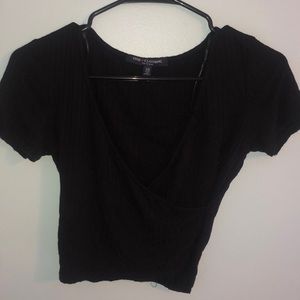 Black Crop Top
